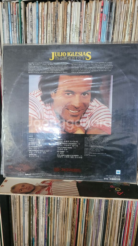 훌리오 이글레시아스 의 명반 lp--2