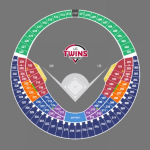 9/7 한화 엘지 외야 그린 2연석