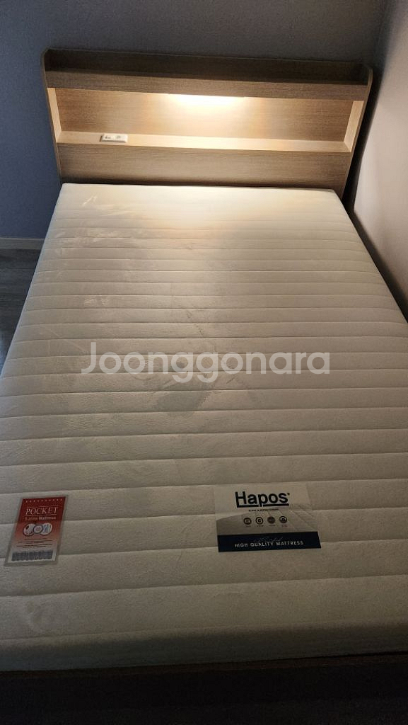 (급매)LED침대+매트리스포함 직접가져가셔야해요:)--5