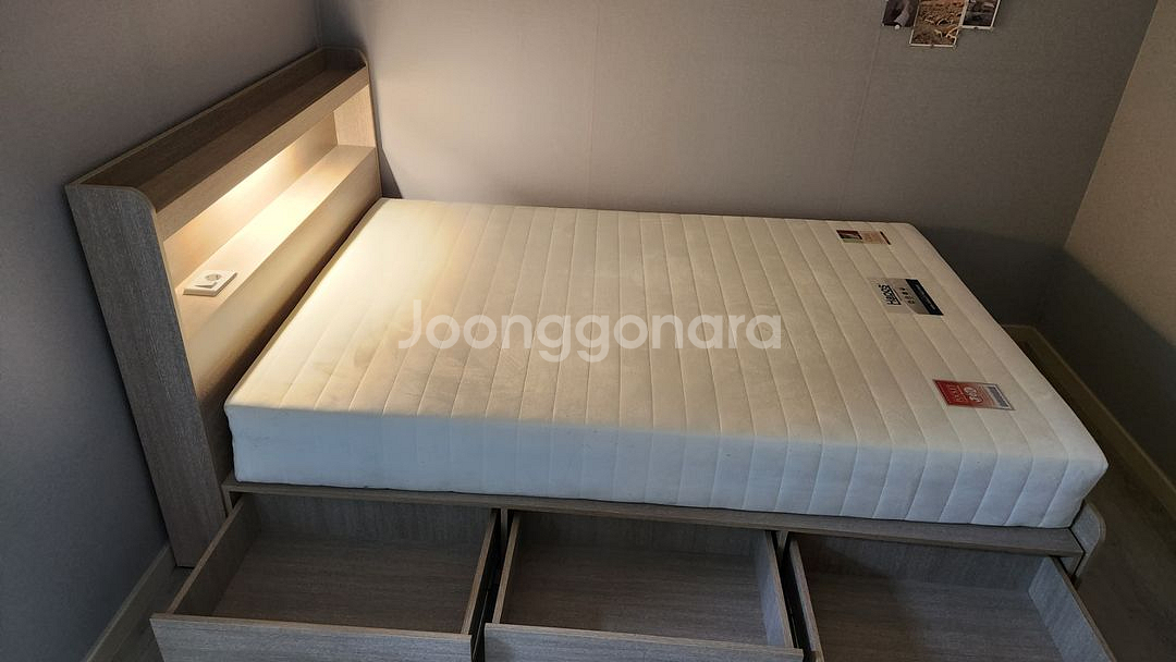 (급매)LED침대+매트리스포함 직접가져가셔야해요:)--8