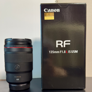 canon RF135m/mF1.8 L IS 렌즈