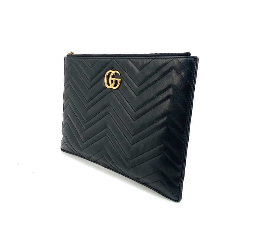 구찌 마몬트 마틀라세 클러치 이미지