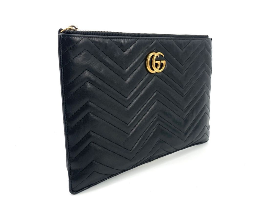 구찌 마몬트 마틀라세 클러치 이미지