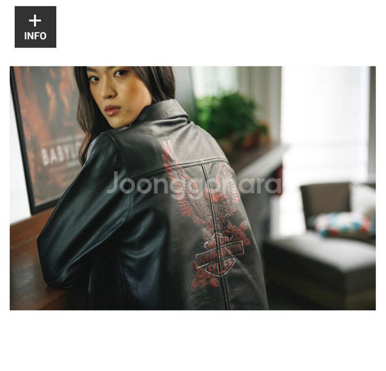 할리데이비슨 여성 가죽 자켓 판매합니다.--4