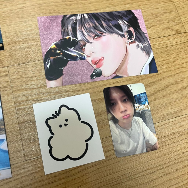 태민 guilty 길티 앨범 2종 + 애플뮤직 특전포카 이미지