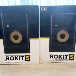 KRK 로킷 5 G5(5세대) 스피커 1조(2통)