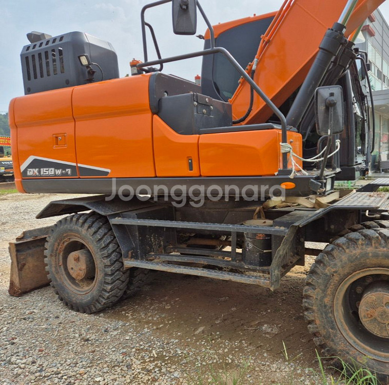중고굴삭기판매 두산 DX150W 2022년식 위탁판매--2