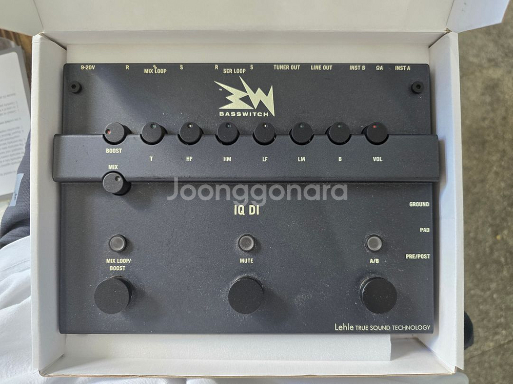 베이스 이펙터 lehle BASSWITCH IQ DI--2