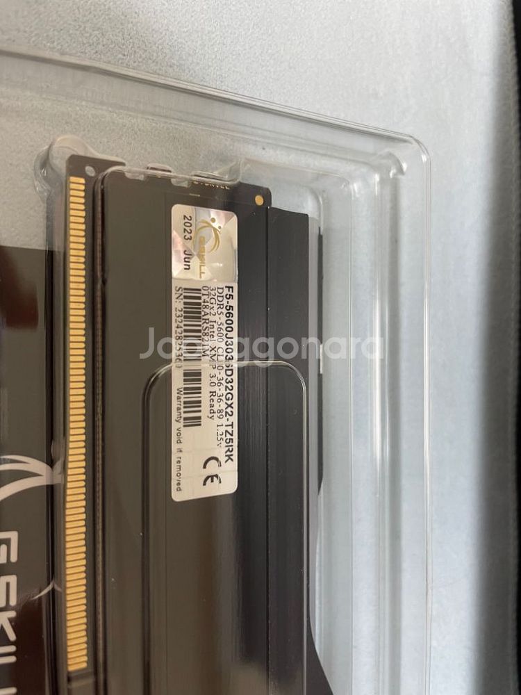 지스킬 DDR5-5600 CL30 TRIDENT Z5--2