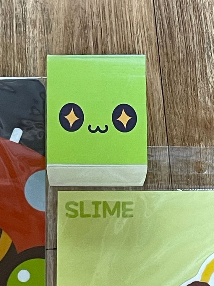 메이플스토리 슬라임 메모지 화일 공책 부채 마우스패드--3