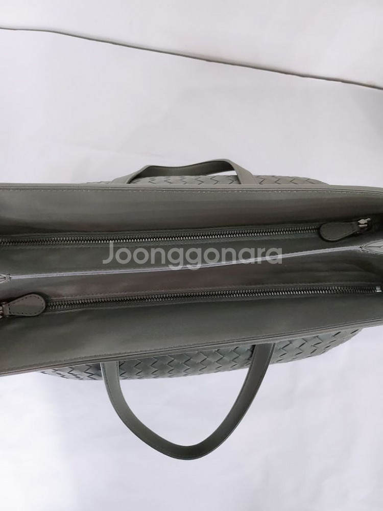 보테가베네타 인트레치아토 라지 탑핸들 투웨이백--6