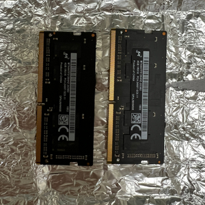 DDR4 노트북램 4GB 2개 일괄판매