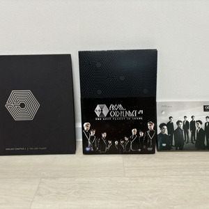 엑소 콘서트dvd, 디융스 화보집, 공식굿즈 일괄양도