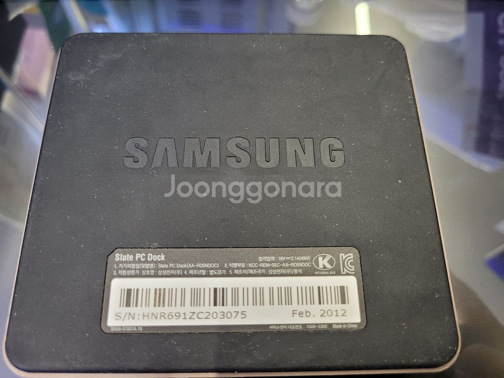 xq700t1a 삼성태플릿pc용 도킹스테이션 상태모름--3