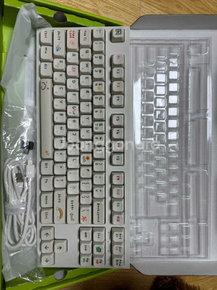 엠스톤 gv8 라이트크레용 저소음 밀키축 45g--1