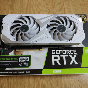 갤럭시 RTX3060EX 화이트 그래픽카드