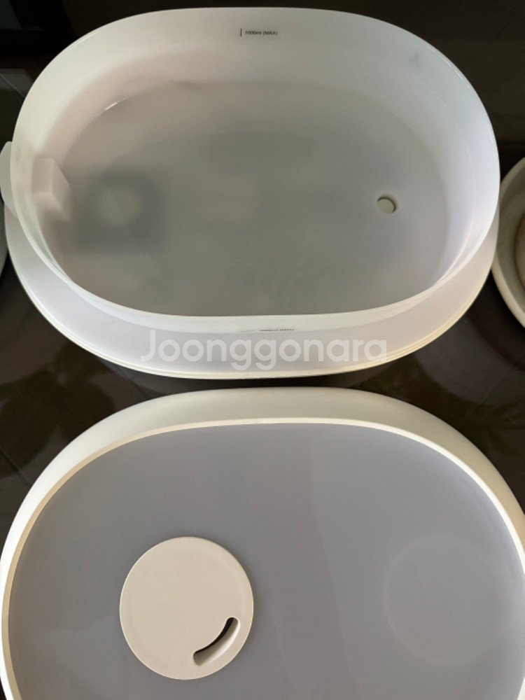 오아 1000ml 조명무드등 안개가습기 거의새제품--1