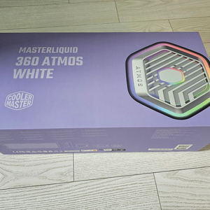 쿨러마스터 360 ATMOS WHITE 수랭쿨러 팜