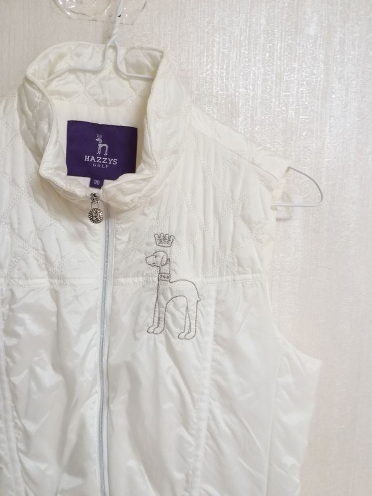 여성 헤지스골프 봄.가을 간절기 패딩조끼 (90)--1