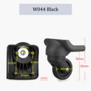 미사용 새제품 여행 가방 휠 암호 수하물 롤러 교체 액