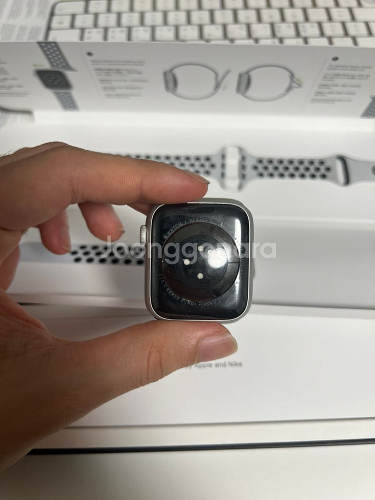 애플워치 6 4mm 나이키 GPS 배터리 100--3