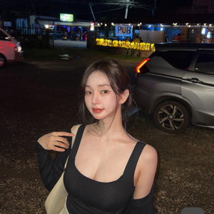 카인다미 옆가슴 볼륨 스퀘어넥 캡나시 그레이블랙