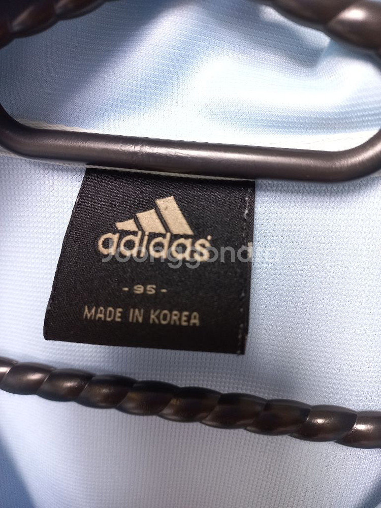 아디다스 희귀 스카이블루 네이비 트랙탑 져지 95--3