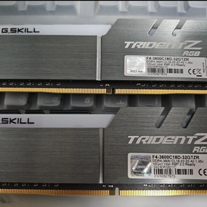 램 g.skill ddr4 3600 cl18 ... 팜