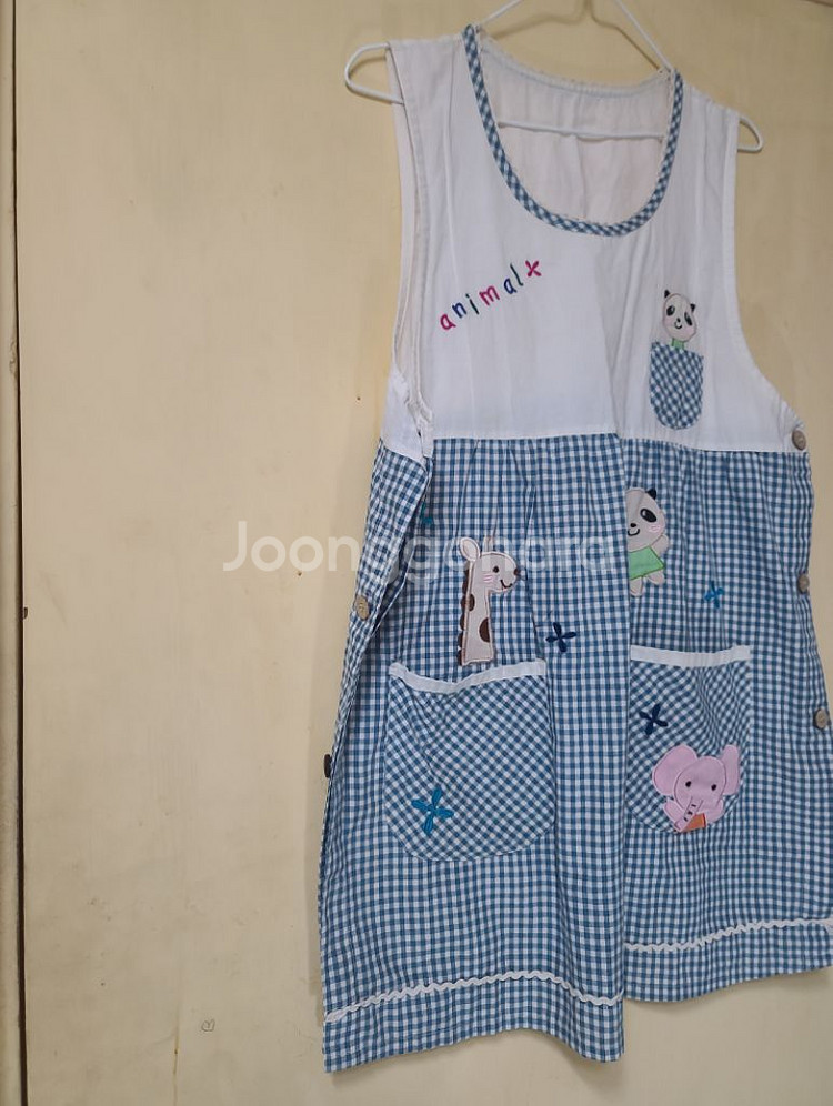 중고 ᆢ 예쁜 가정 카페 주방 일반작업 용 앞치마--6