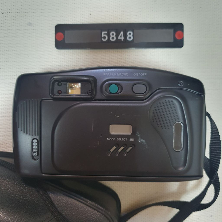 삼성캐녹스 퍼지줌 1050 필름카메라 파우치포함--2