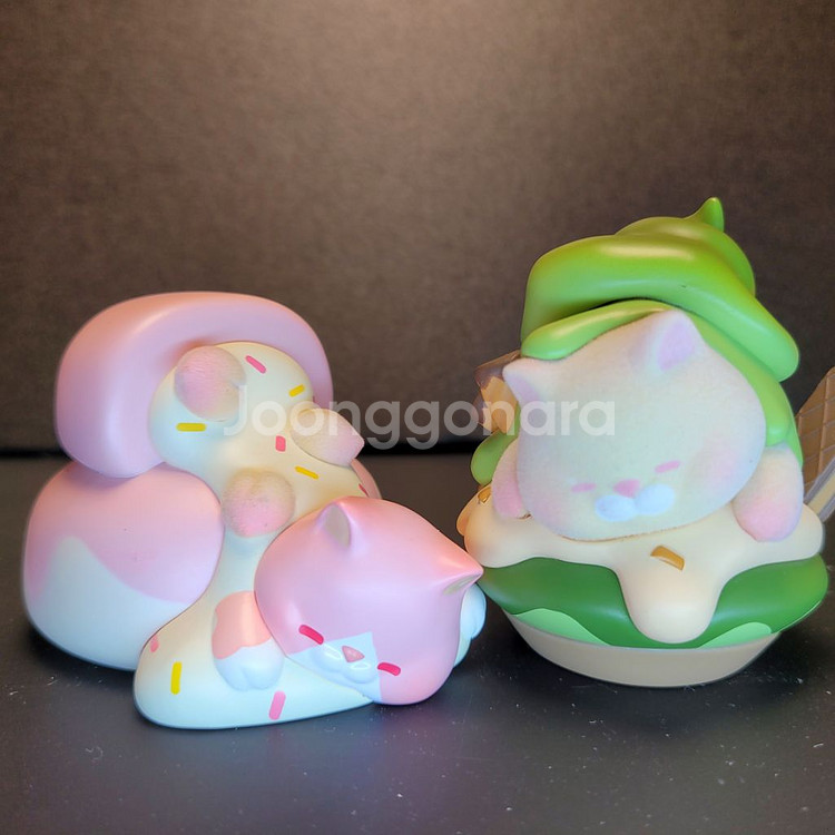 FEMI SWEET 고양이 디저트 랜덤피규어 아트토이--5