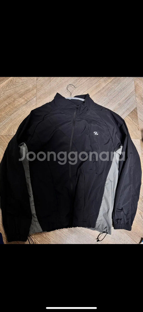 산산기어 나일론 자켓 블랙 4size--1