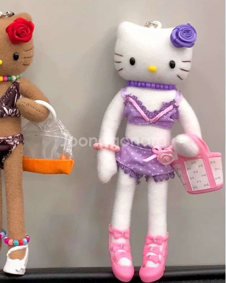 수제품 / 고전 키티 드레스업 롱다리 옷 의류 모음6--8