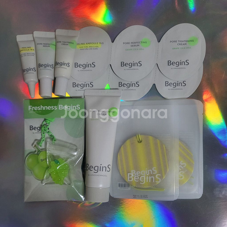 비긴스 바이 정샘물 포어 타이트닝 크림 50ml+사은품--1
