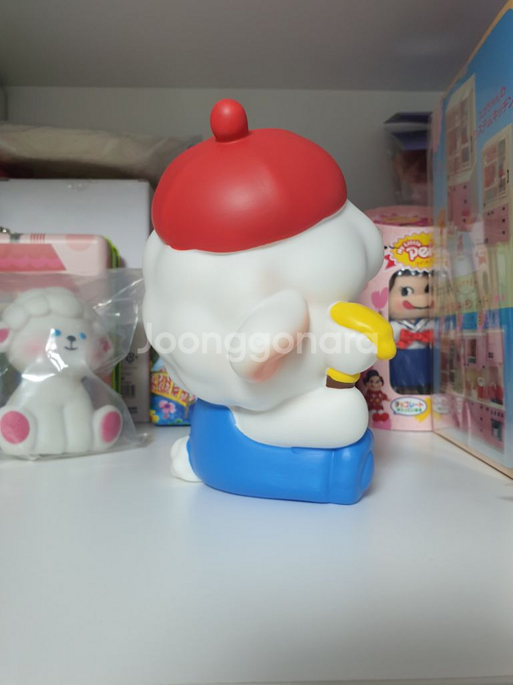 베레모 화가 아기양 베이비램 저금통 소품 피규어 빈티지--3