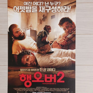 브래들리쿠퍼 에드헬름스 행오버2 (2011년)