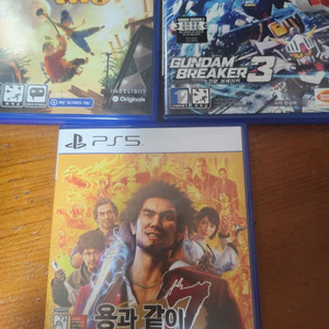 ps5 용과같이7 ps4 잇츠테이크투,건담 브레이커3