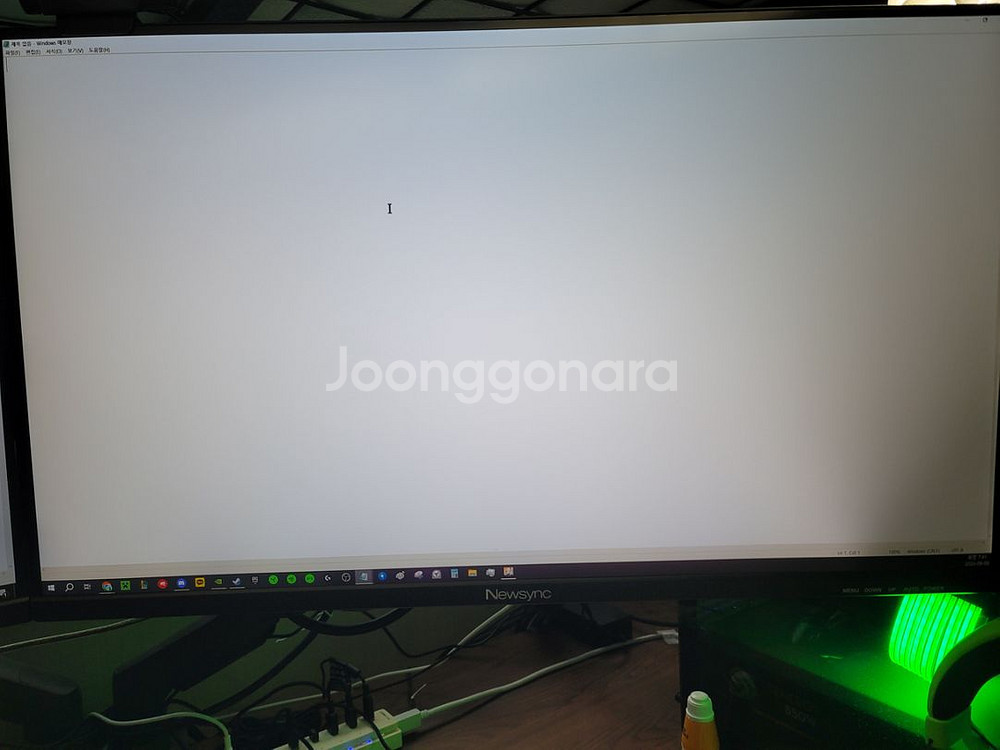 뉴싱크 27인치 QHD 165Hz 모니터 일괄 판매.--3