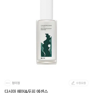 청미정 다시마 헤어&두피 에센스 80ml