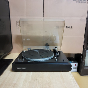 욘코 CP 6000A LP 턴테이블 (오디오 앰프 스피