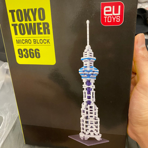 새상품) 나노블럭 마이크로블럭 도쿄타워 630pcs