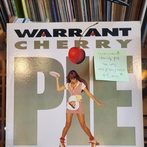 Warrant.cherry pie.90.라센.민트급lp