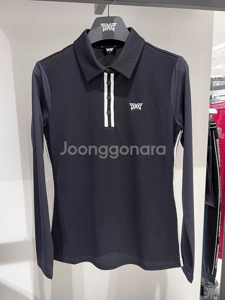 pxg 여성 긴팔 카라티--3