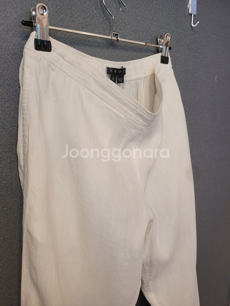띠어리 린넨바지 (정품)--1