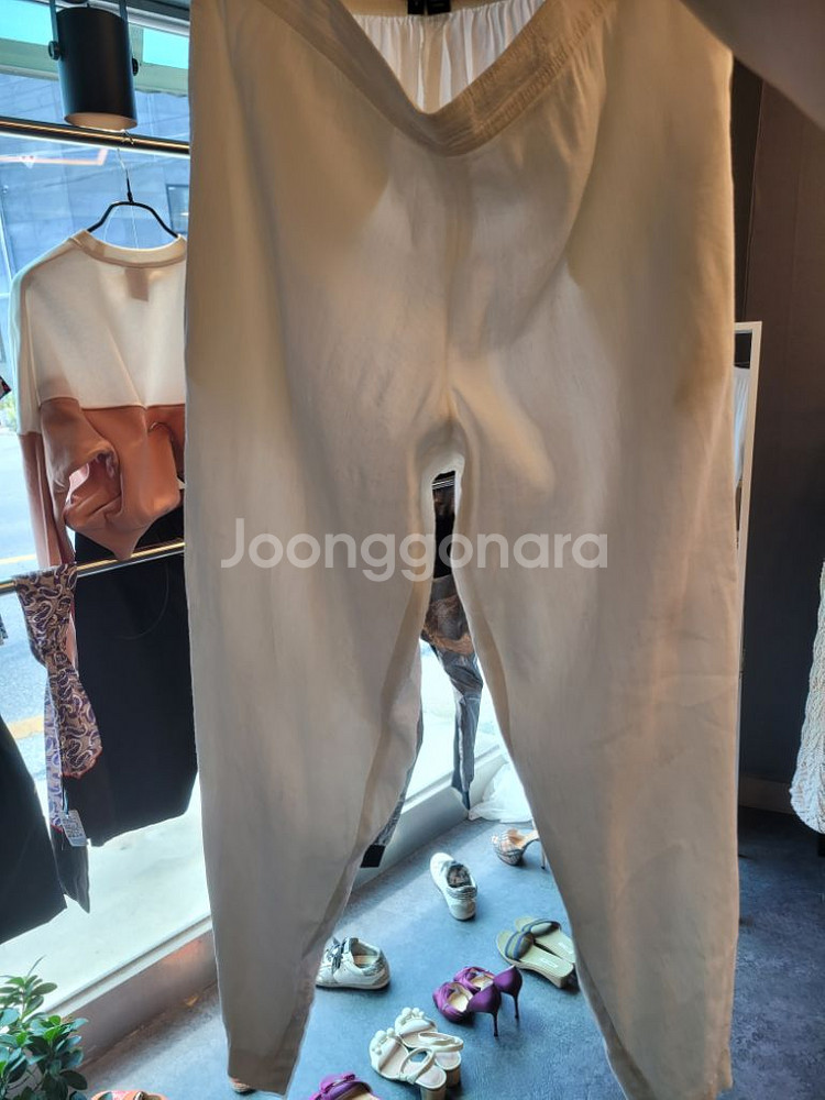 띠어리 린넨바지 (정품)--6