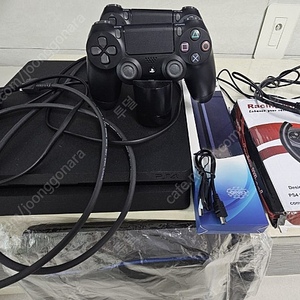 부산직 PS4 슬림 조이스틱2 정품충전크래들외