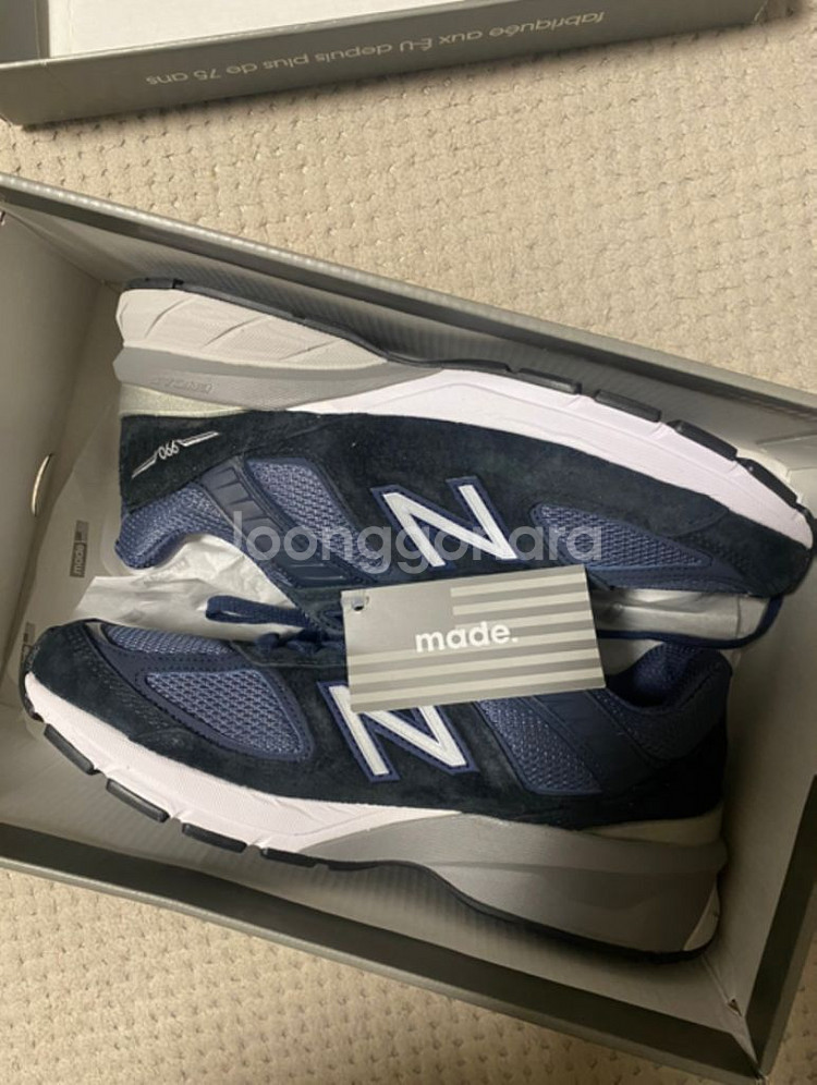 뉴발란스 990v5 네이비 255--1