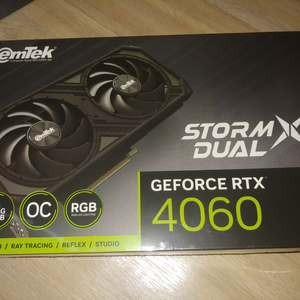 이엠텍 rtx 4060 storm x dual oc