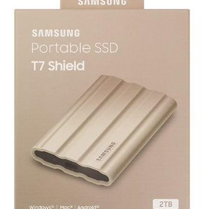 외장 SSD 삼성 T7 Shield 4tb 삽니다