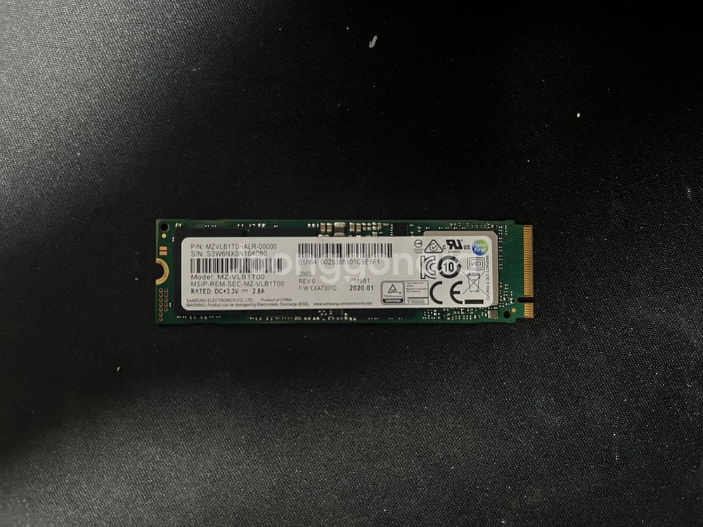 pm981 1tb 팔아요--0